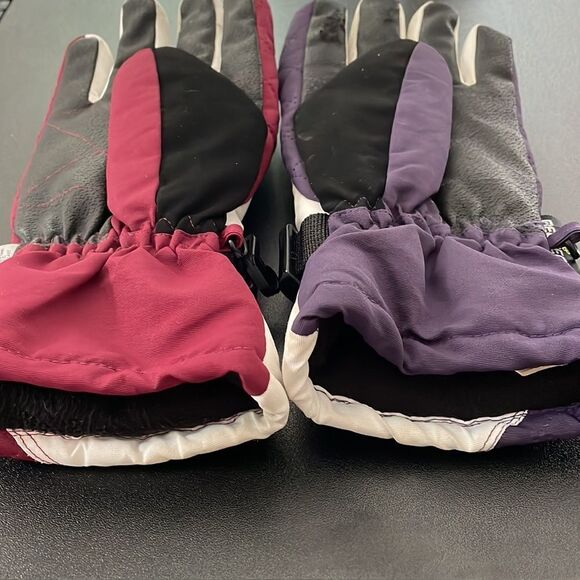 Block color winter gloves size women Medium by Bec-Tech - Picture 5 of 7